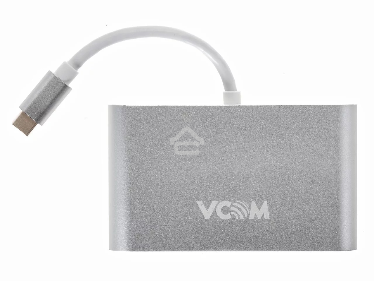 Кабель-адаптер USB3.1 Type-CM-->HDMI+USB3.0+RJ45+PD charging VCOM