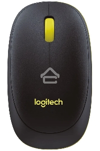 Комплект беспроводной клавиатура+мышь Logitech MK240 Black/Yellow (920-008198)