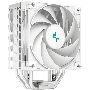 Кулер для процессора DEEPCOOL AK400 WH белый, 120 мм, алюминий/медь, 1850 об/мин, 29 дБ, 4 pin, 220 Вт, 155 мм