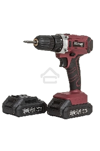Дрель-шуруповерт Pioneer CD-M2012C USP, Аккумуляторная, 20В, 2 АКБ, Кейс