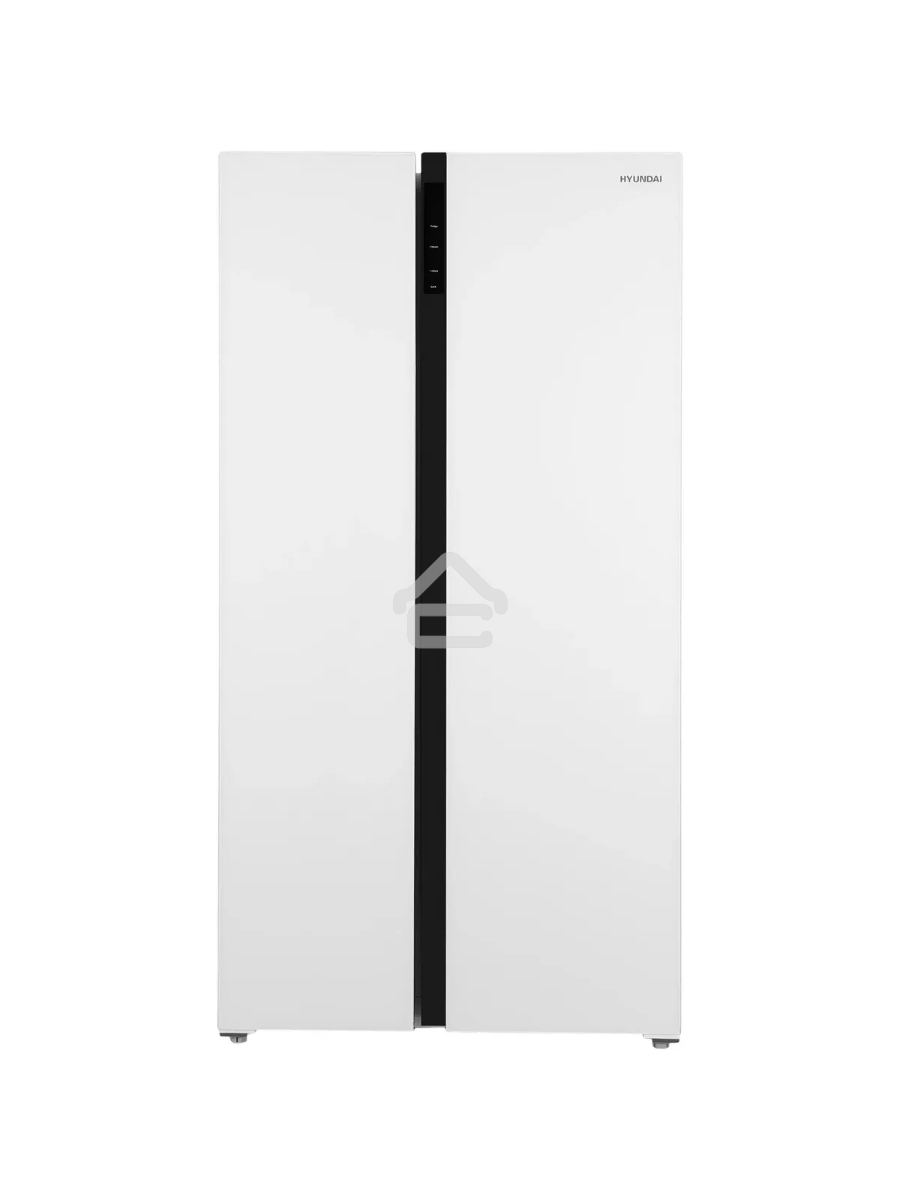 Холодильник Hyundai CS5003F белое двухкамерный 331/165л морозилка сбоку, Total No Frost, Side by Side