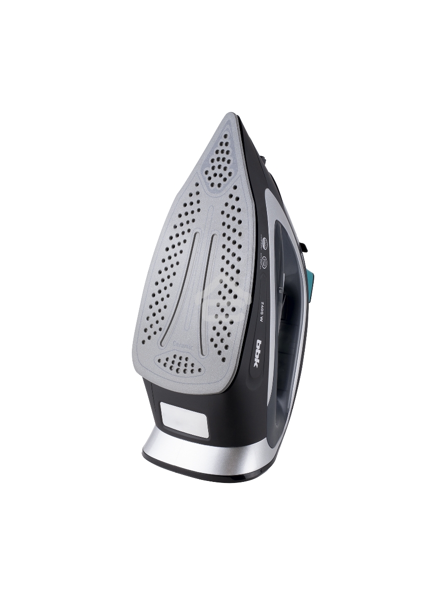 Утюг BBK ISE-2405 черный/серебро, 2400 Вт