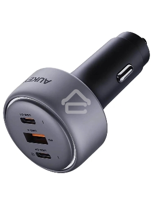 Автомобильное зарядное устройство Aukey Pathfinder 100W серый ACC-CC-P3