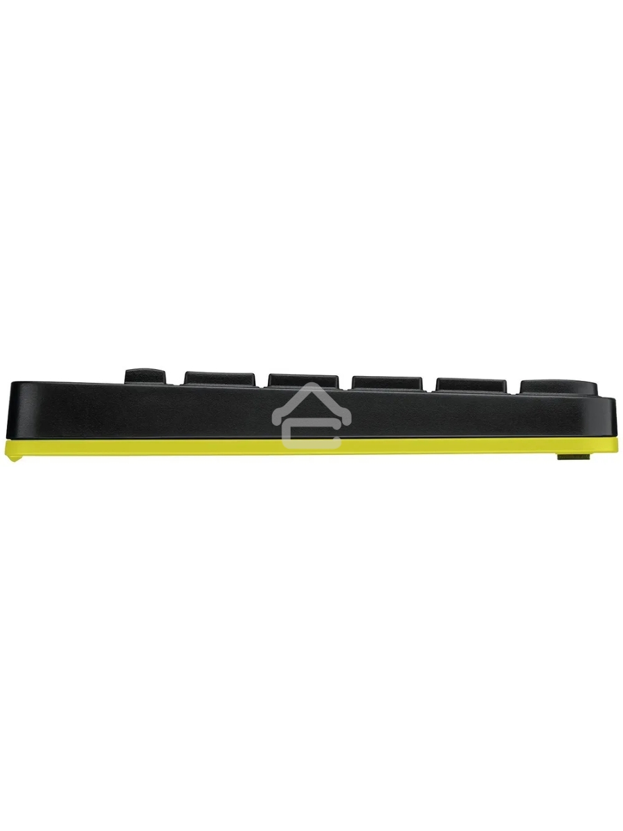 Комплект беспроводной клавиатура+мышь Logitech MK240 Black/Yellow (920-008198)