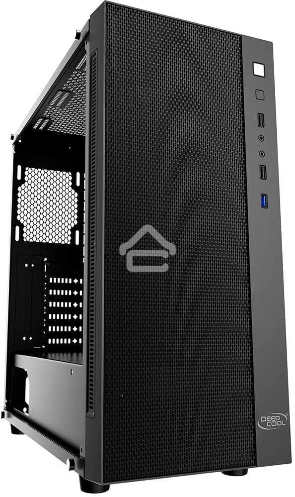 Компьютерный корпус Deepcool MATREXX 55 MESH без БП, большое боковое окно, черный, ATX