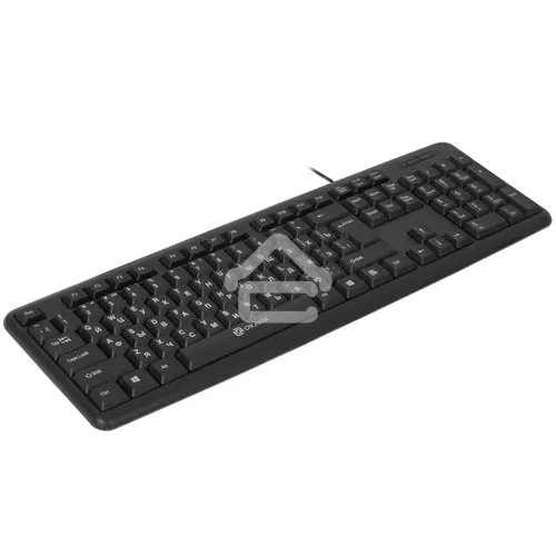 Клавиатура проводная Oklick 180M черный USB