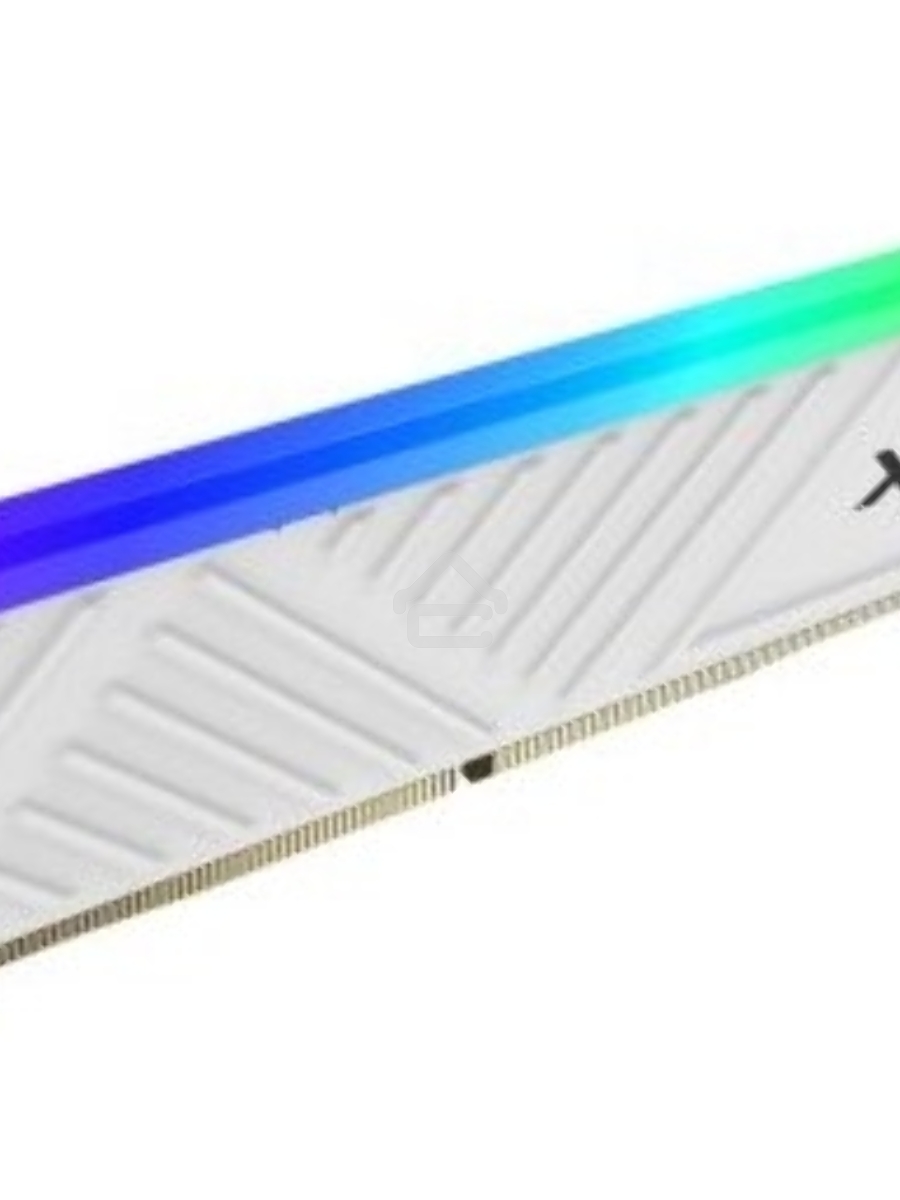 Оперативная память XPG Spectrix D35G, DDR4, 32GB (1x32GB), 3200MHz, CL16, DIMM, с радиаторами, RGB, белый