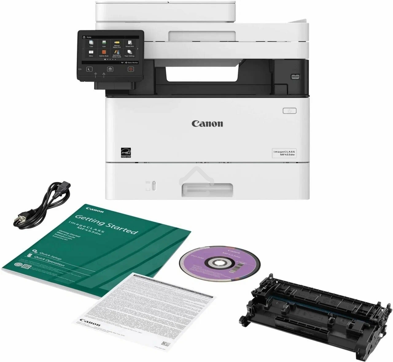 МФУ лазерное Canon i-SENSYS MF455dw (5161C006/5161C016), A4, ч/б, печ. 38 стр/мин., скан. до 38 стр/мин., 1200 x 1200 dpi (принтер) 600x600dpi (сканер), USB, RJ-45, Wi-Fi