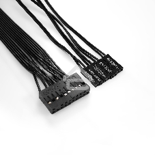 Компьютерный корпус Miditower ExeGate UN-605B Black, ATX, (UN350, 120мм), 2*USB, Audio, замок блокировки кнопки питания