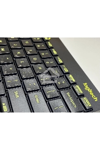 Комплект беспроводной клавиатура+мышь Logitech MK240 Black/Yellow (920-008198)