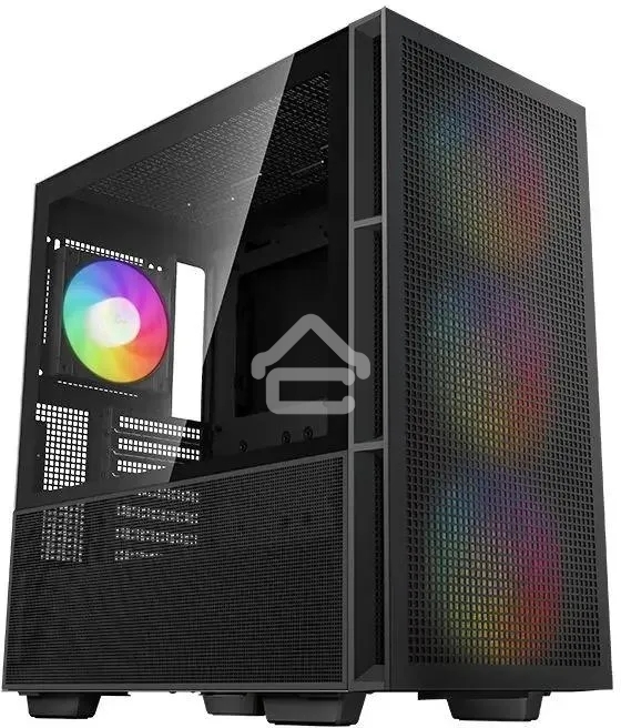 Компьютерный корпус DeepCool CH560 черный (R-CH560-BKAPE4-G-1) (ATX, без БП, 2хUSB, с окном)