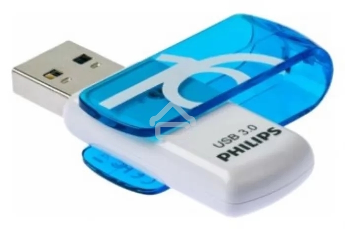 Флешка USB 16Gb PHILIPS VIVID3.0 16Gb, USB 3.0