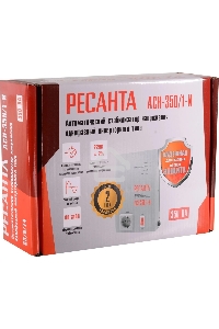 Стабилизатор напряжения Ресанта АСН-350/1-И 0.35кВА однофазный белый (63/6/74)