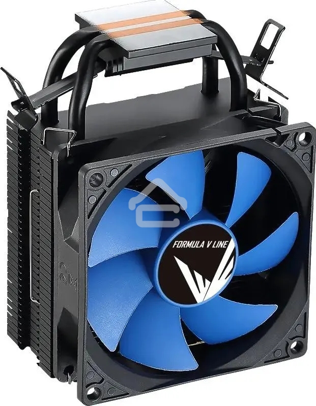 Устройство охлаждения (кулер) Aerocool Formula Ice Boid 2PSDA черный 90мм алюминий+медь 2100rpm 34db 4-pin 100W 135мм