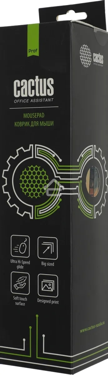 Коврик для мыши Cactus Wolf 400x300x3мм (CS-MP-PRO20XL)