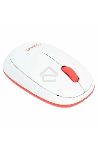 Комплект беспроводной клавиатура+мышь Logitech MK240 White/Red  (920-008160)
