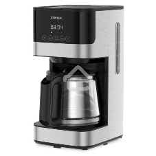 Кофеварка капельная Centek CT-1150 черный/сталь, исп. кофе - молотый, 1.5 л, 1000 Вт.