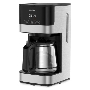 Кофеварка капельная Centek CT-1150 черный/сталь, исп. кофе - молотый, 1.5 л, 1000 Вт.