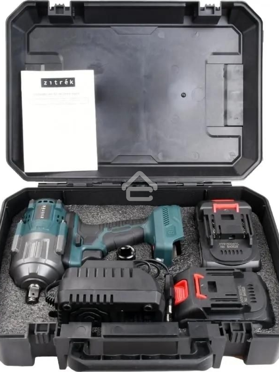 Гайковерт Zitrek Crusher 20 PRO аккум. патрон:квад.1/2