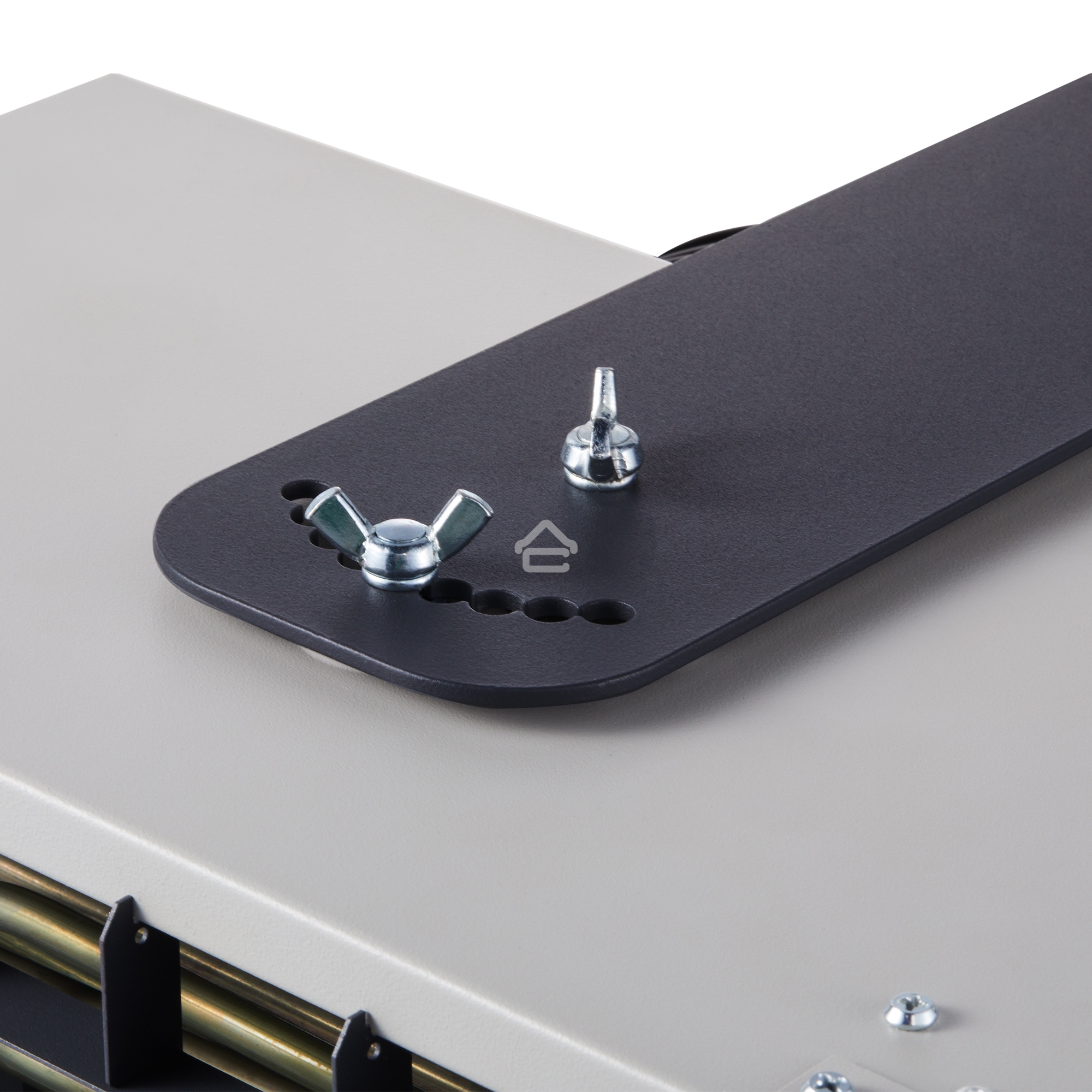 Тепловентилятор Ballu BHP-MW2-10, серый, 10 кВт, 100 м2, механический термостат, пульт д/у