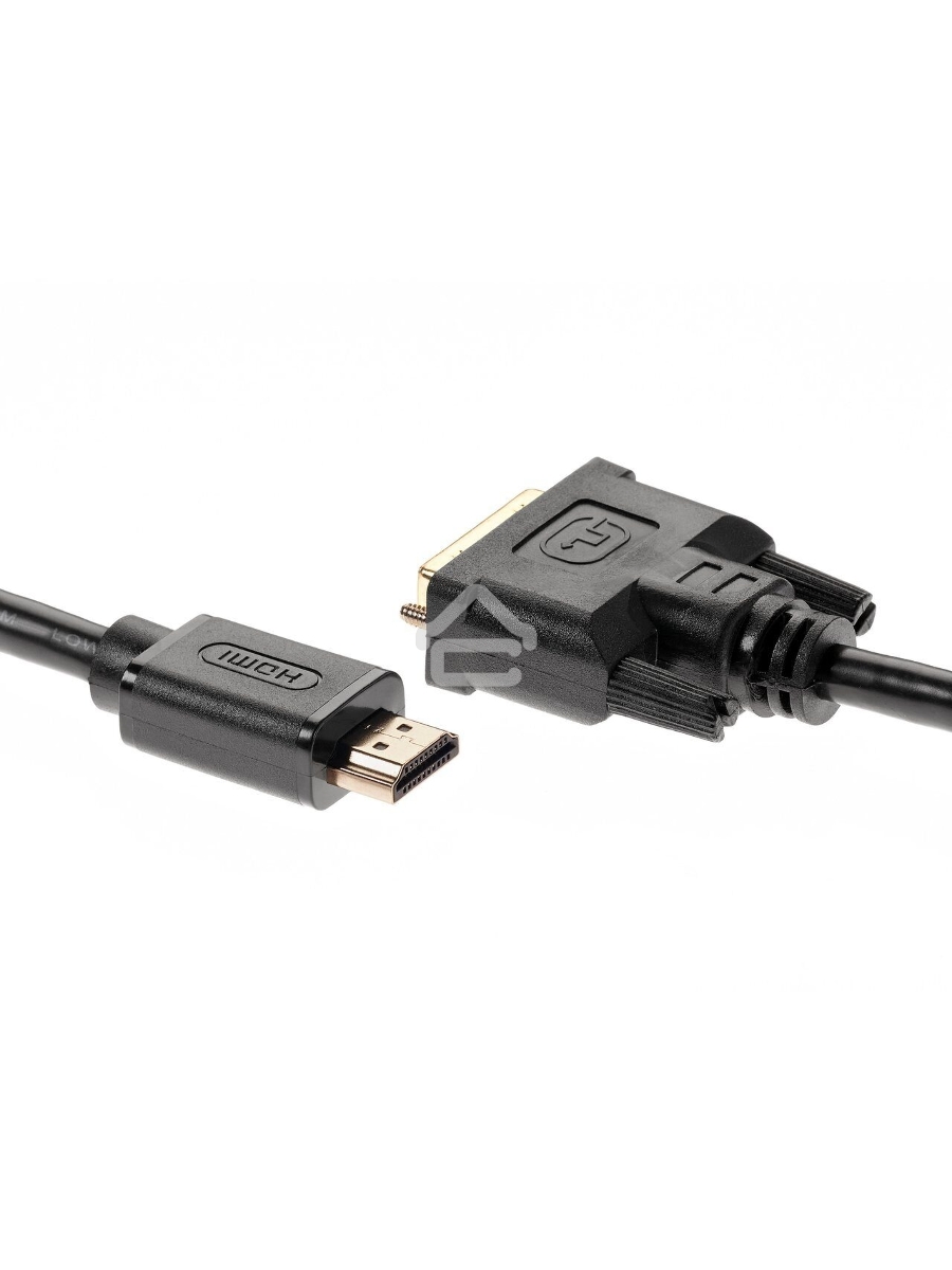 Кабель HDMI to DVI-D (19M -25M) 2м, TV-COM <LCG135E-2M>