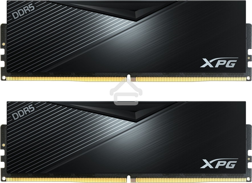 Оперативная память XPG Lancer, DDR5, 64GB (2x32GB), 6400MHz, CL32, DIMM, с радиаторами, черный