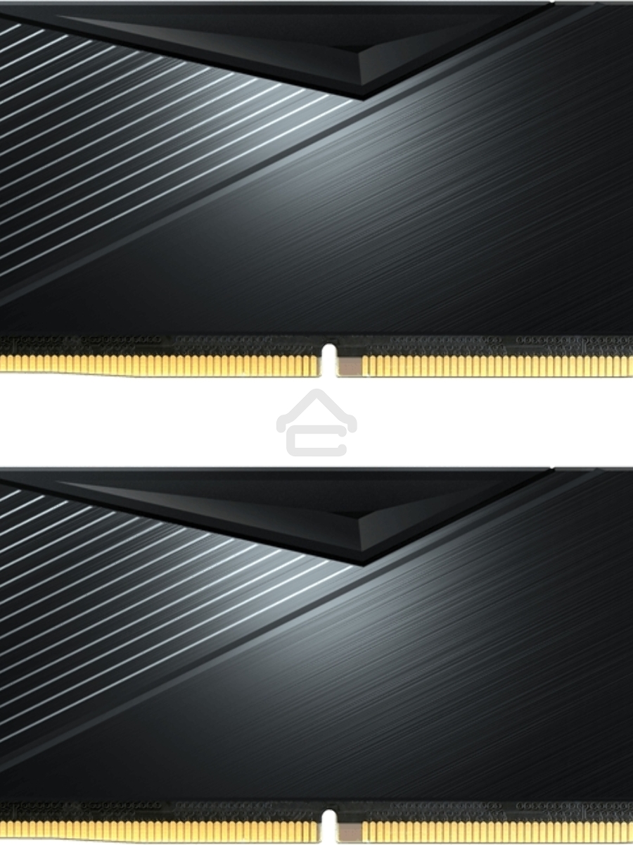 Оперативная память XPG Lancer, DDR5, 64GB (2x32GB), 6400MHz, CL32, DIMM, с радиаторами, чёрный