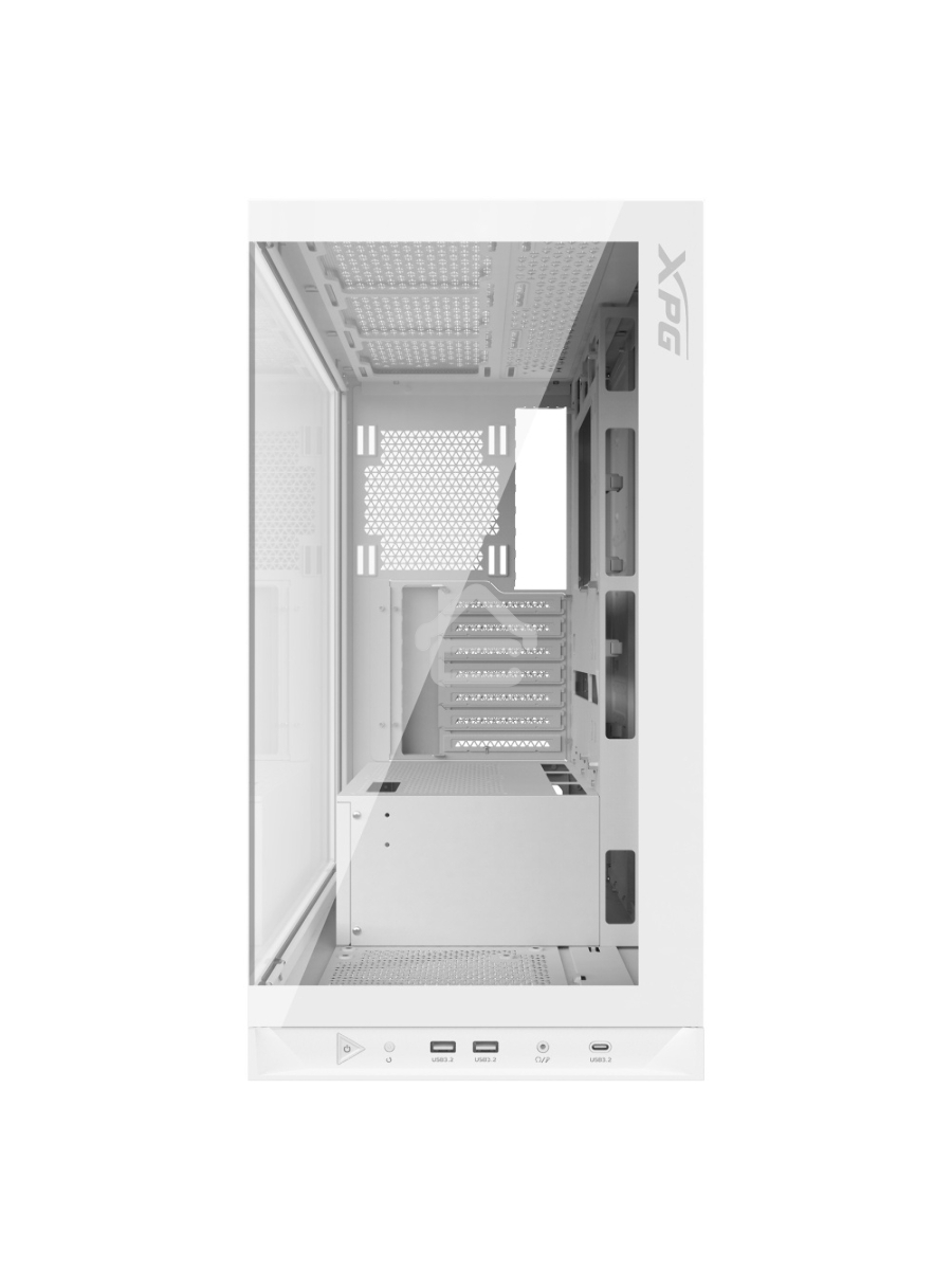 Компьютерный корпус XPG INVADER X WHITE (INVADERXMTWOF-WHCWW) Mid-Tower, Micro-ATX, Mini-ITX, Standard-ATX, USB 3.2 Gen2 Type-A, USB 3.2 Gen2 Type-C