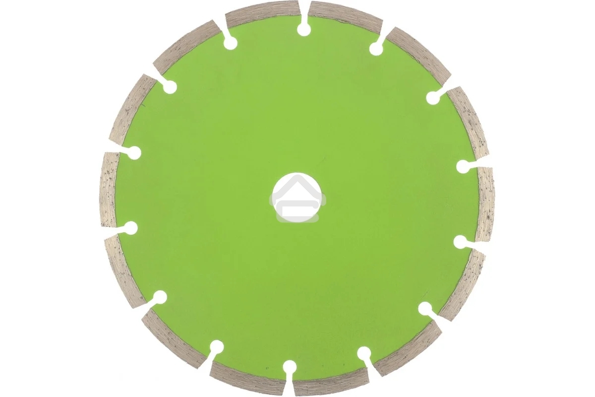 Диск алмазный Сибртех отрезной сегментный, 180 х 22,2 мм, сухая резка