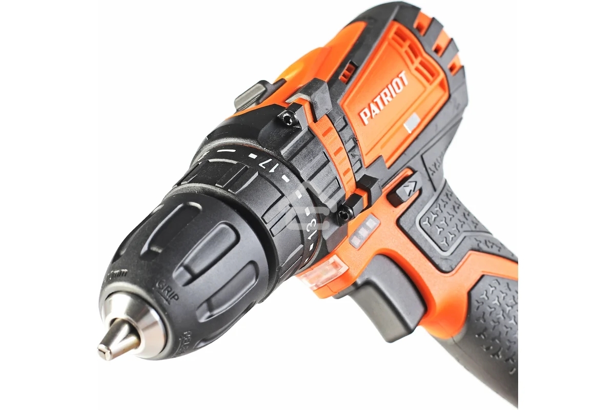 Дрель-шуруповерт аккумуляторная Patriot BR 181UES, Аккумуляторная, 21В, 2 АКБ, Кейс