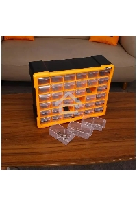 Ящик для инструментов Deko Smart box 36 (085-3006) оранжевый/черный