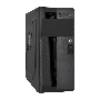 Компьютерный корпус Miditower ExeGate UN-605B Black, ATX, <UN350, 120mm>, 2*USB, Audio, замок блокировки кнопки питания