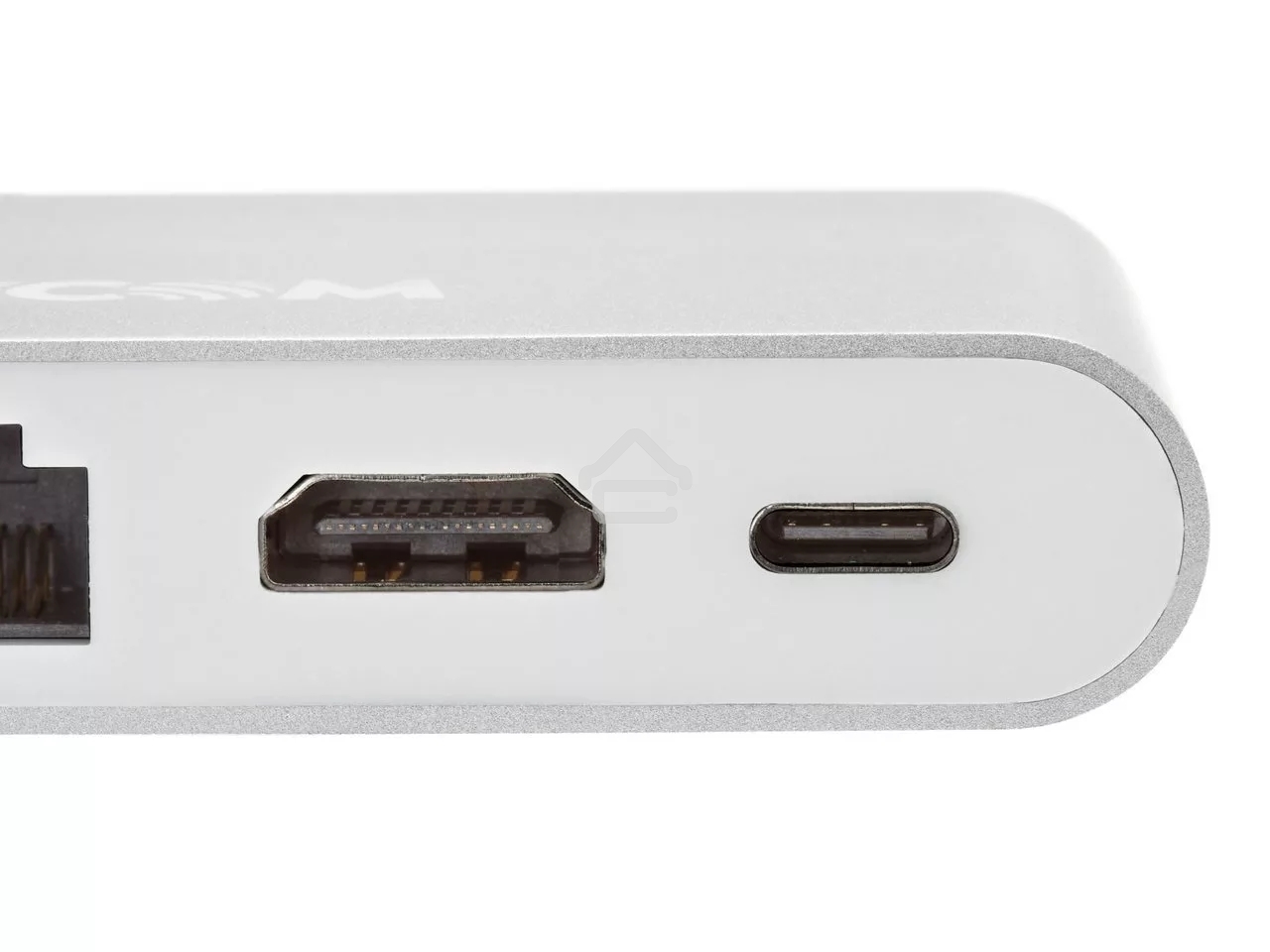 Кабель-адаптер USB3.1 Type-CM-->HDMI+USB3.0+RJ45+PD charging VCOM