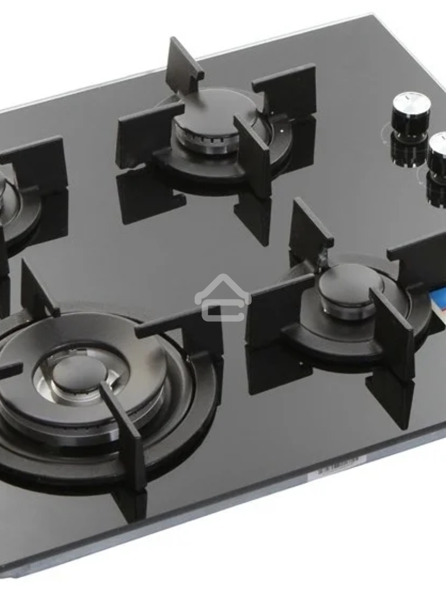 Встраиваемая газовая варочная поверхность Beko HILW 64122 S, Черный