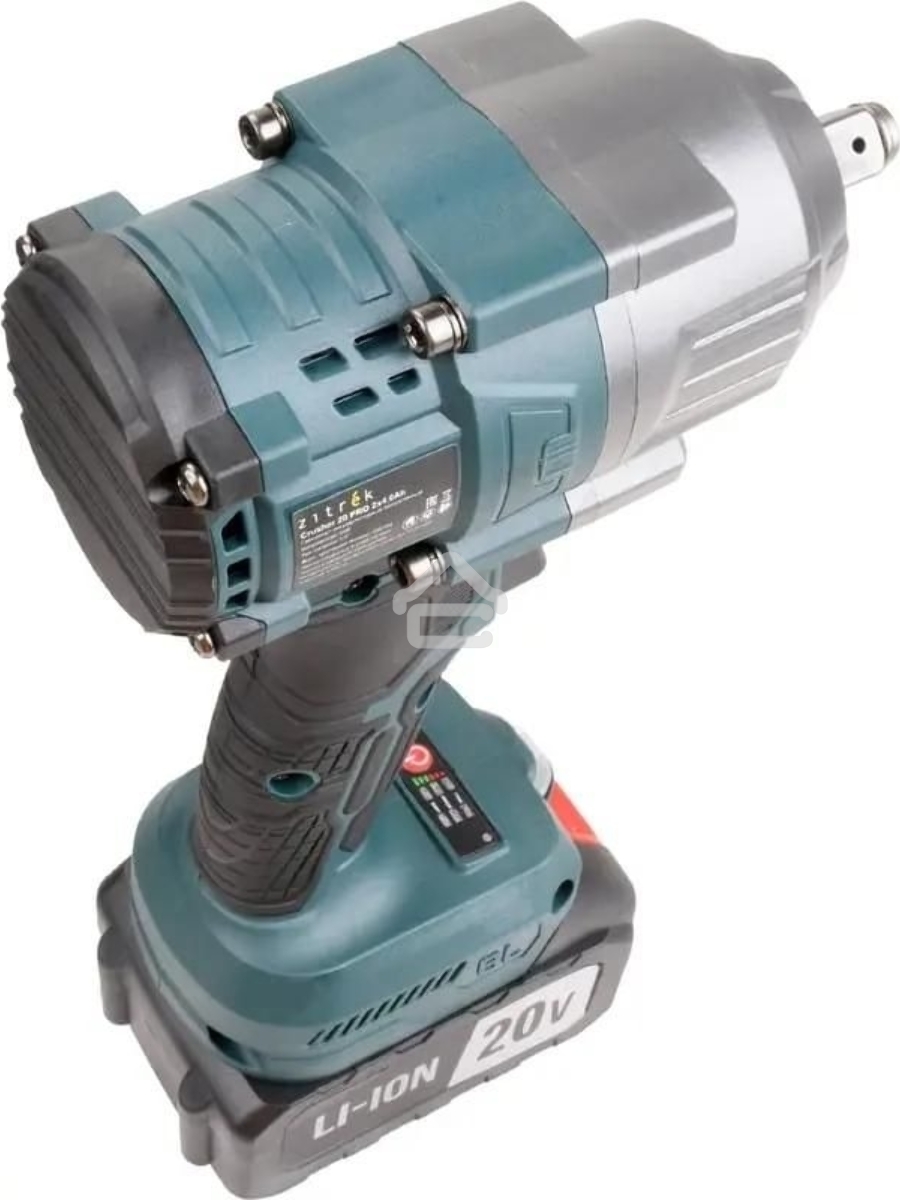 Гайковерт Zitrek Crusher 20 PRO аккум. патрон:квад.1/2