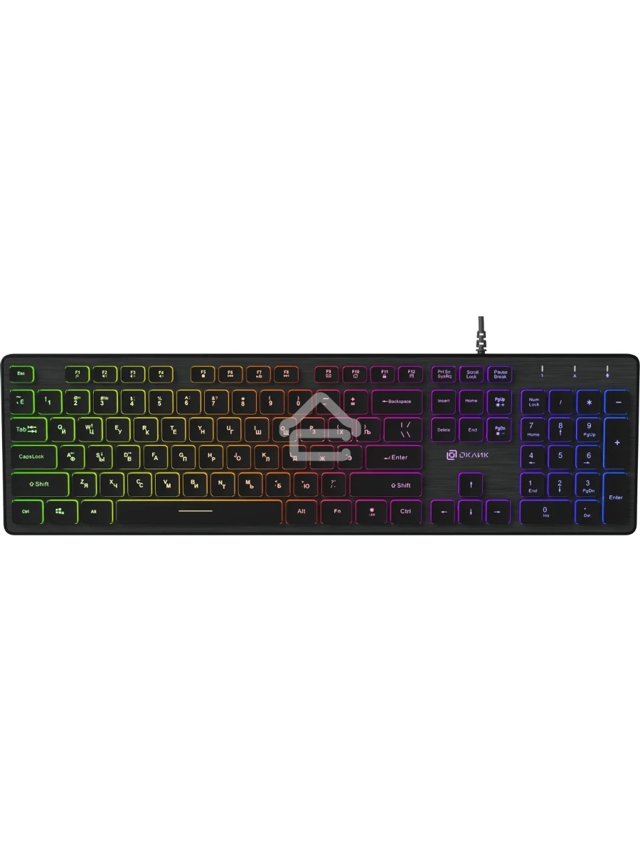 Клавиатура Oklick 550ML проводная, USB , черный