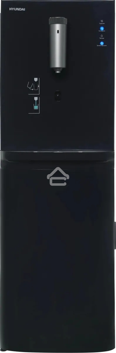 Кулер Hyundai AquaSense UV H-WD7815E напольный электронный графитовый