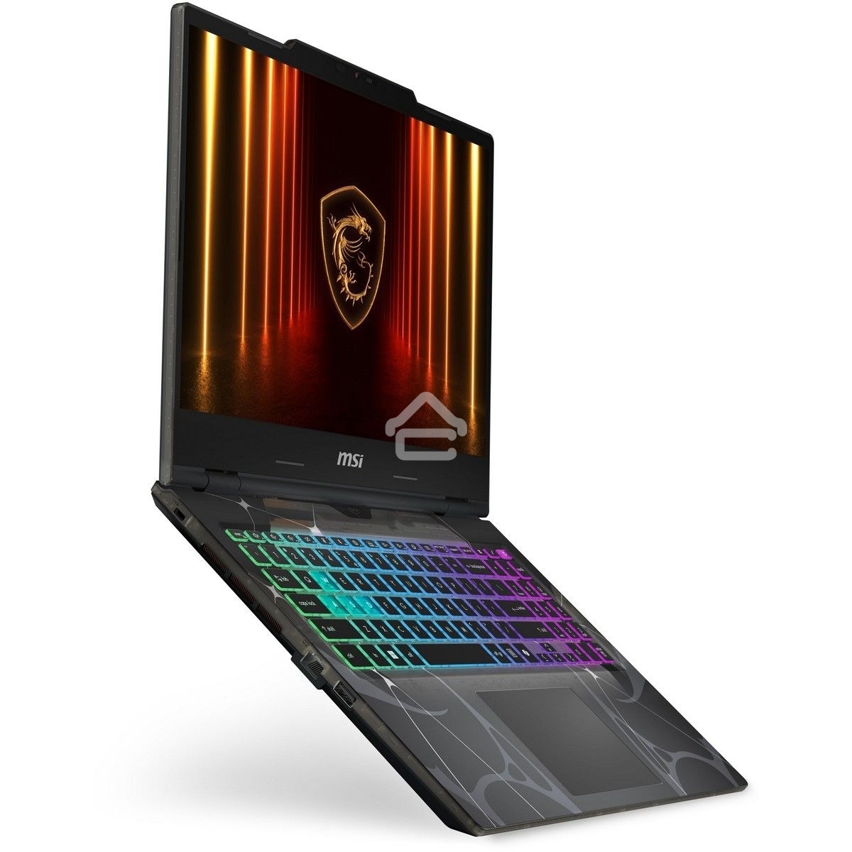 Ноутбук MSI Cyborg 15 B2RWEKG-235XRU черный Intel Core 7 240H/16Gb/SSD 1Tb/RTX 5050 8Gb/15.6