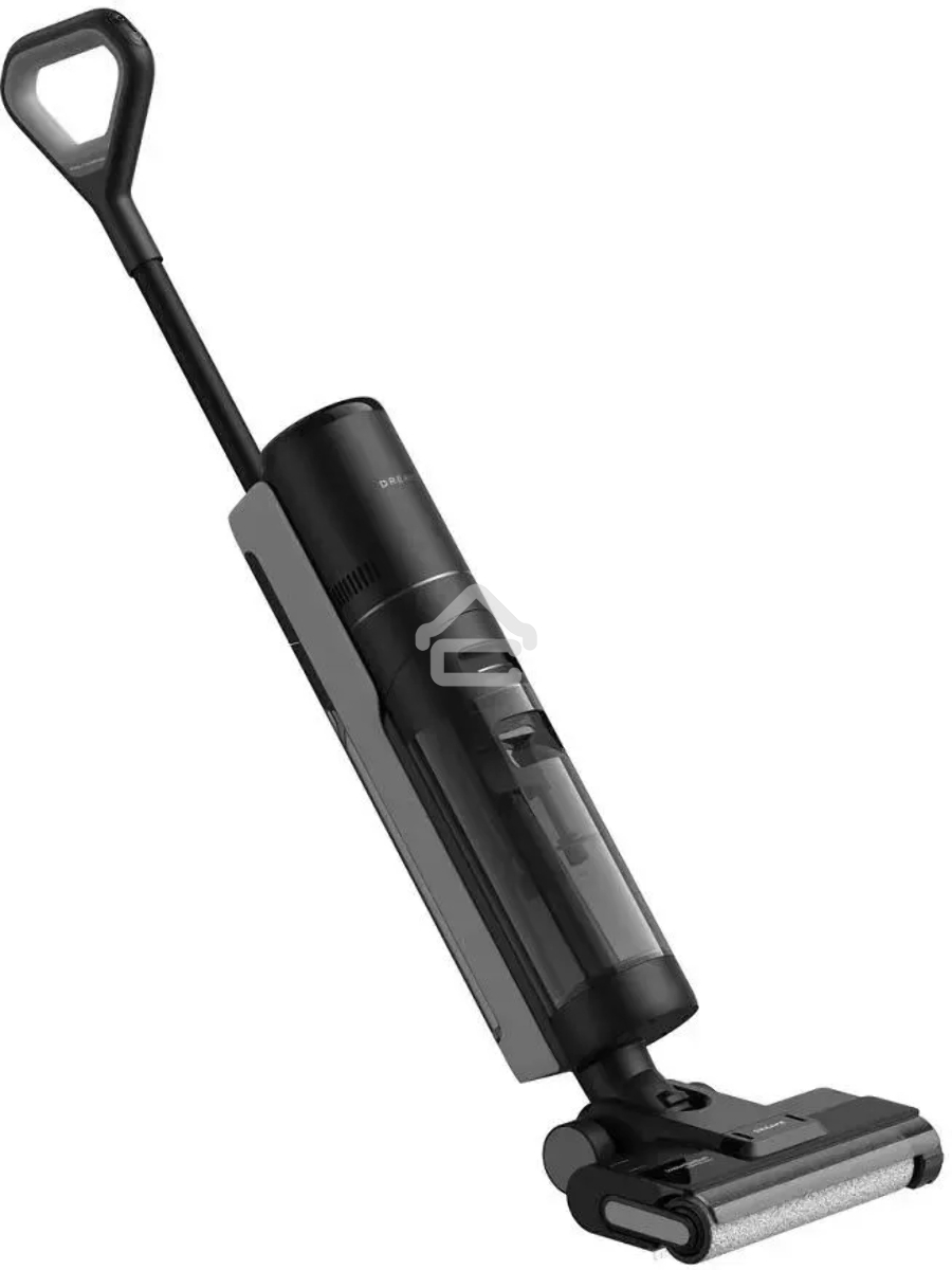 Пылесос вертикальный моющий Dreame Wet and Dry Vacuum H12S чёрный, питание от аккумулятора, 300 Вт, уборка влажная/сухая, пылесборник 0.7 л, работа от АКБ max 35 мин