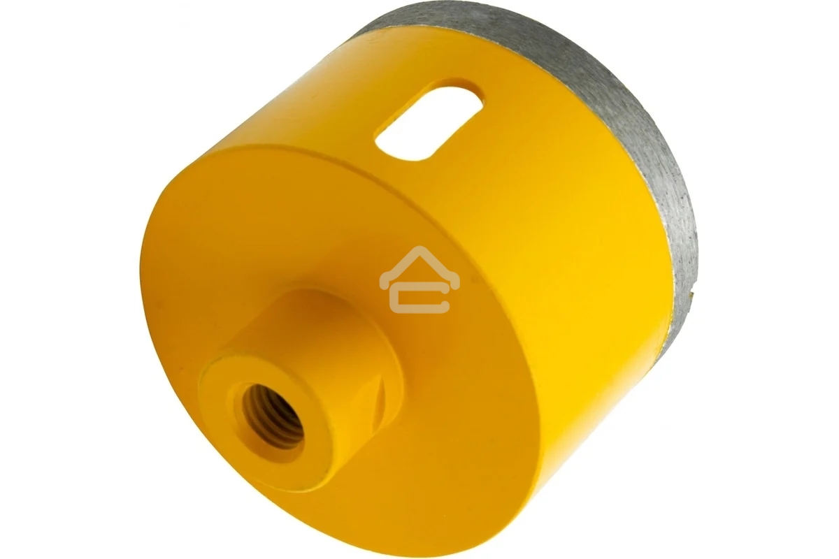 Сверло алмазное по керамограниту Denzel 82мм мокрое резание, М14 72696