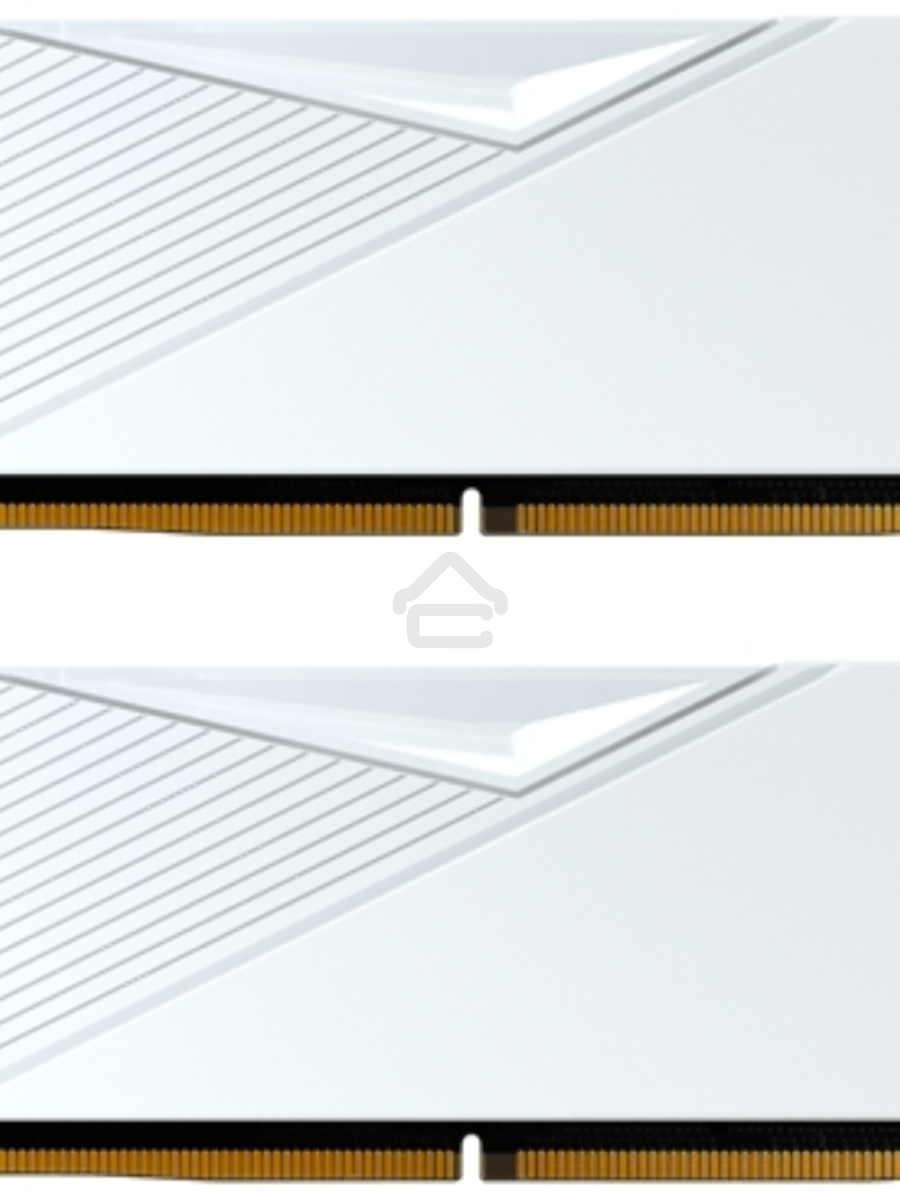 Оперативная память XPG Lancer, DDR5, 64GB (2x32GB), 6400MHz, CL32, DIMM, с радиаторами, белый