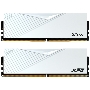 Оперативная память XPG Lancer, DDR5, 64GB (2x32GB), 6400MHz, CL32, DIMM, с радиаторами, белый