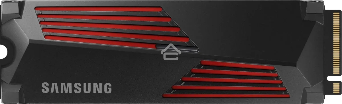 Накопитель SSD Samsung 990 PRO, 2000Gb, PCIe 4.0 x4, M.2 2280, NVMe, R/W 7450/6900, с радиатором