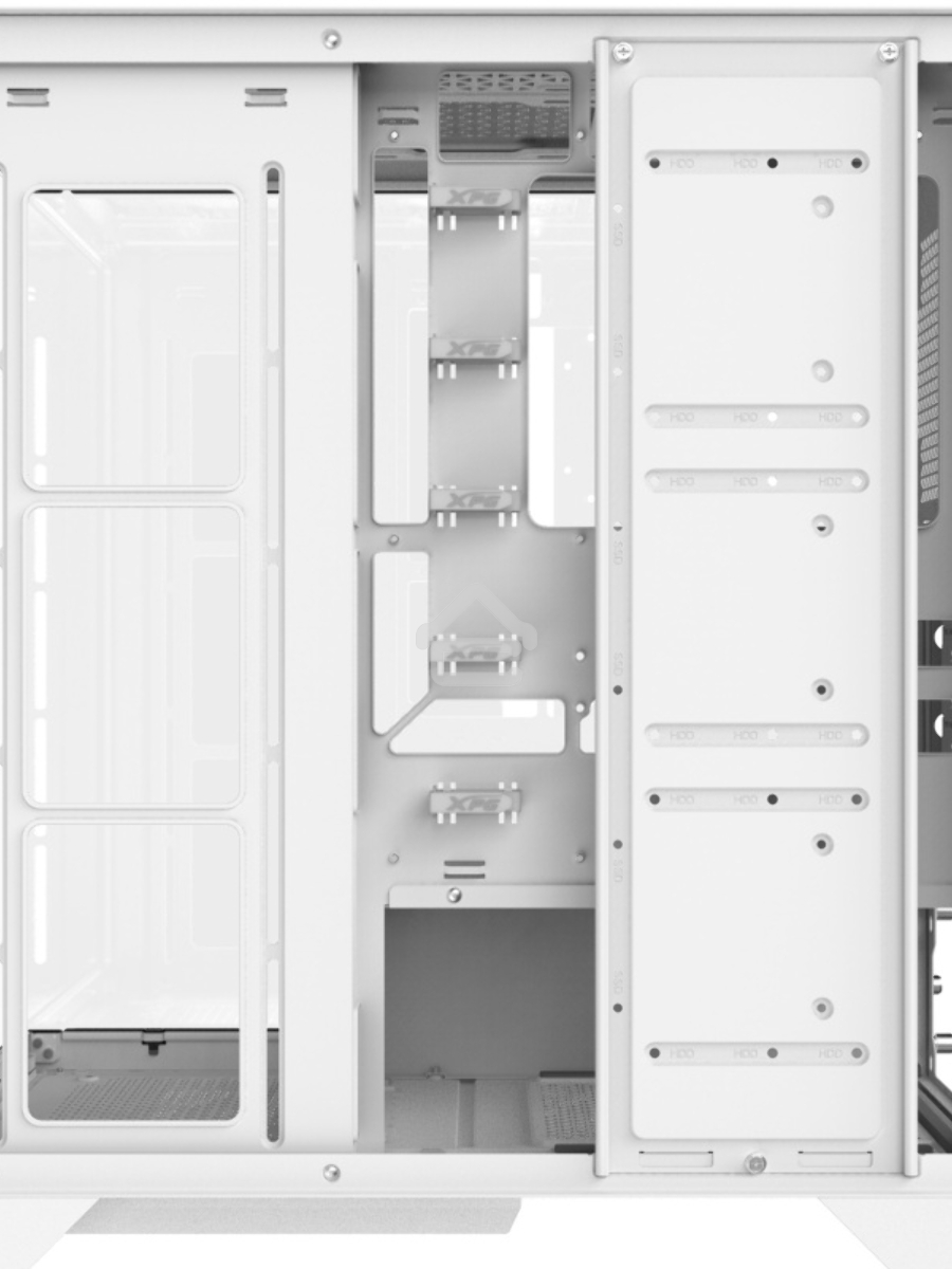 Компьютерный корпус XPG INVADER X WHITE (INVADERXMTWOF-WHCWW) Mid-Tower, Micro-ATX, Mini-ITX, Standard-ATX, USB 3.2 Gen2 Type-A, USB 3.2 Gen2 Type-C