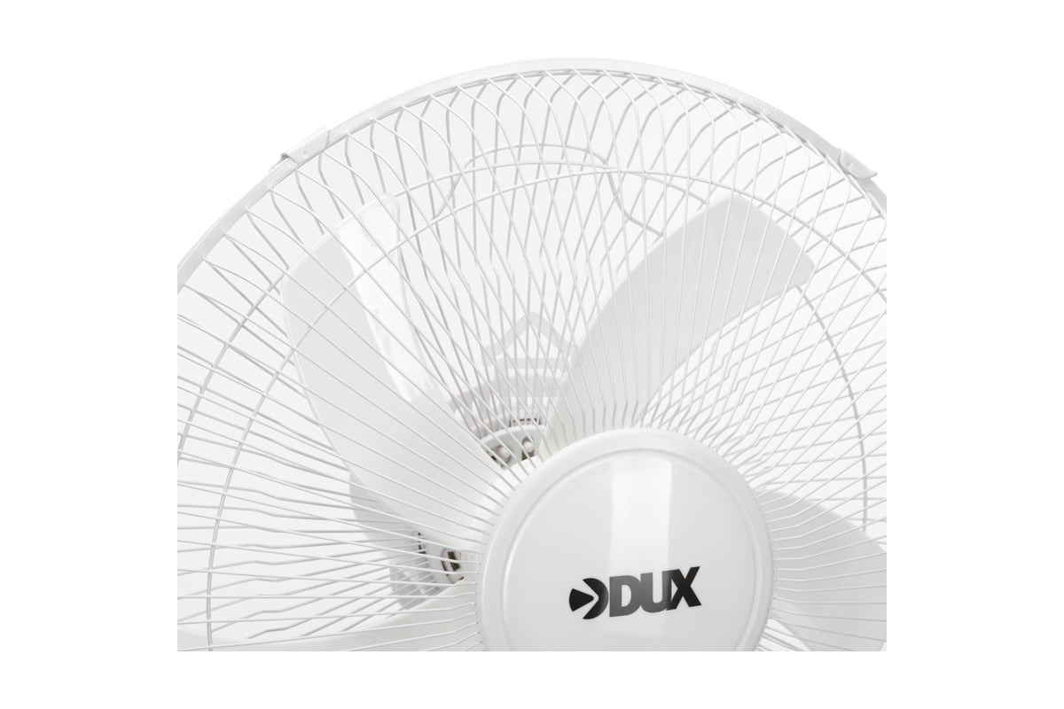 Вентилятор напольный DUX DX-40, 40Вт, 16дюйм, белый 60-0218