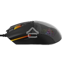 Мышь проводная Oklick 714GM черный, 3200 dpi, USB, кнопки - 7