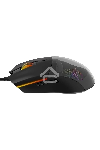 Мышь проводная Oklick 714GM черный, 3200 dpi, USB, кнопки - 7