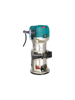 Фрезеры Makita RT0700CX2 Фрезер кромочный,{710Вт,10000-30000об\м,цанга-6-8мм,1.8кг,сум,прям направляющая,погруж и накл подошвы}