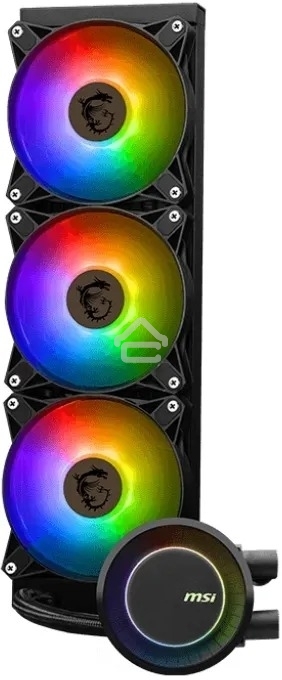 Система жидкостного охлаждения MSI MAG CoreLiquid E360, 3x ARGb Fan, Color Box, LGA1700, AM5
