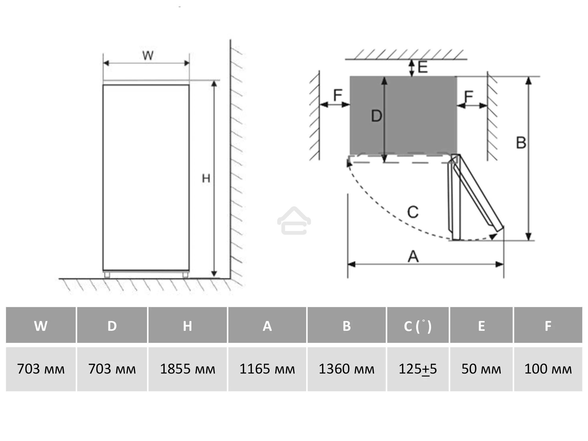 Холодильник Maunfeld MFF1857NFSB черный мат. инвертер двухкамерный 336/117л морозилка снизу